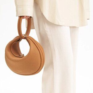 Songmont Curved Shoulder Bag Luna Bag Amber